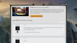 
                            2. Login Bildschirm Schwarz [Lösung] - League of Legends Community