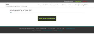 
                            7. Login Binck account – OVG - OVG – Onafhankelijk Vermogensbeheer