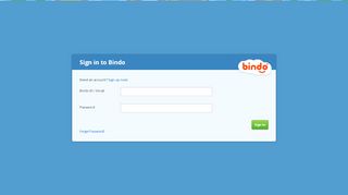 
                            3. Login - Bindo