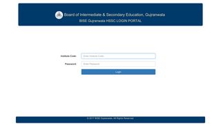 
                            1. LOGIN | BISEGRW - board of intermediate and secondary ...