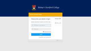 
                            6. Login - Bishop's Stortford College