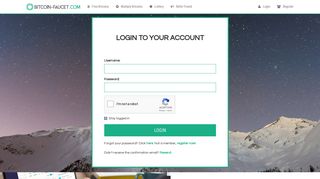 
                            2. Login - Bitcoin Faucet - Free Bitcoins every Hour!