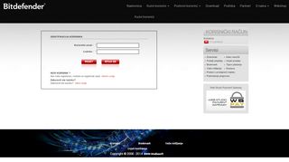 
                            11. Login - Bitdefender Antivirus