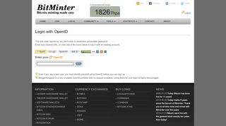 
                            1. Login | Bitminter