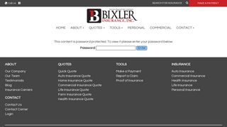 
                            5. Login | Bixler Insurance