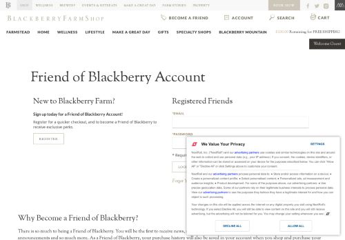 
                            3. Login - Blackberry Farm Shop