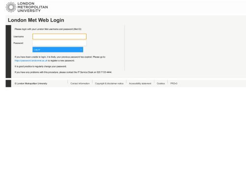 
                            7. Login - Blackboard - London Metropolitan University