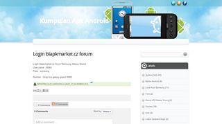 
                            3. Login blapkmarket.cz forum | Kumpulan Apk Android