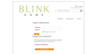 
                            2. Login - BlinkHome.com