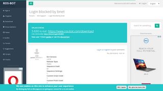 
                            10. Login blocked by bnet | Diablo 3 Reaper of Souls BOT