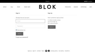 
                            1. Login | Blok London