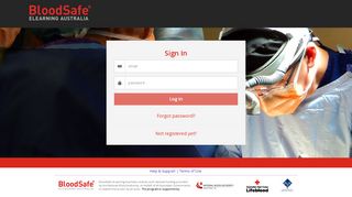 
                            10. Login | BloodSafe eLearning Australia