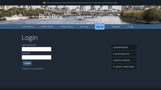 
                            1. Login - BlueBox Business Systems - The BlueBox