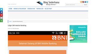 
                            5. LOgin BNI Mobile Banking | Blog Sederhana
