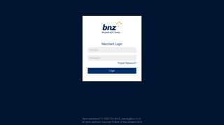 
                            1. login | bnz - Merchant Login