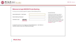 
                            2. login BOCHK Private Banking - Internet Banking - Bank of China ...