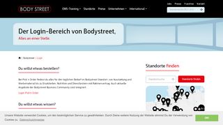 
                            13. Login - Bodystreet