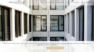 
                            4. Login - Böger Knittel PartmbB