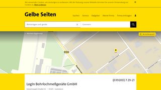 
                            3. LogIn Bohrlochmeßgeräte GmbH 39245 Gommern Adresse | Telefon ...