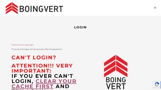 
                            1. Login – BoingVERT