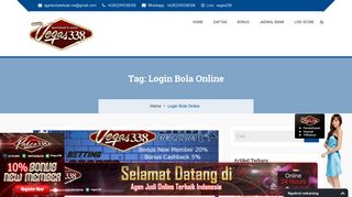 
                            10. Login Bola Online Archives | Agen Bola Terbaik | Agen ... - Vegas338