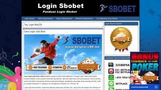 
                            6. Login Bola228 | Login Sbobet