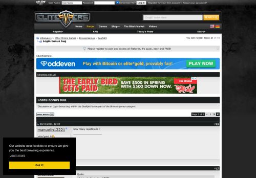 
                            5. Login bonus bug - Page 2 - ElitePvPers