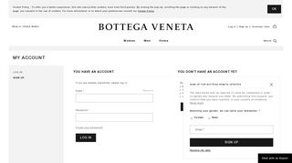 
                            9. Login - Bottega Veneta