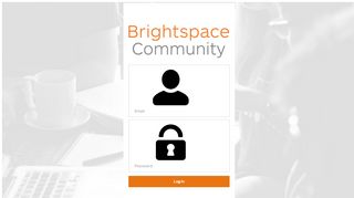 
                            12. Login - Brightspace Community