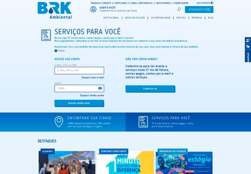 
                            4. Login - BRK Ambiental