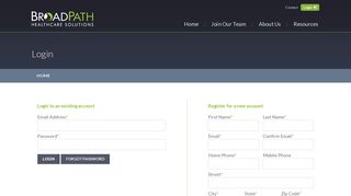 
                            8. Login | BroadPath Healthcare Solutions