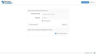 
                            1. Login - Bronberg Connect