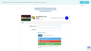 
                            3. Login - BTCspinner.io