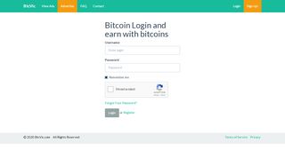 
                            1. Login - BtcVic Earn Bitcoins - Bitcoin Advertising