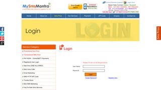 
                            3. Login Bulk Sms | My Sms Mantra ® - Bulk Sms India