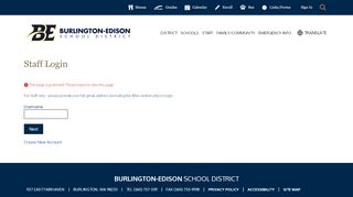 
                            13. Login - Burlington-Edison School District 100