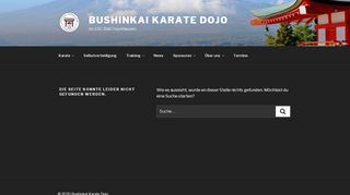
                            9. Login - Bushinkai Karate Dojo