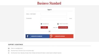 
                            1. Login - Business Standard