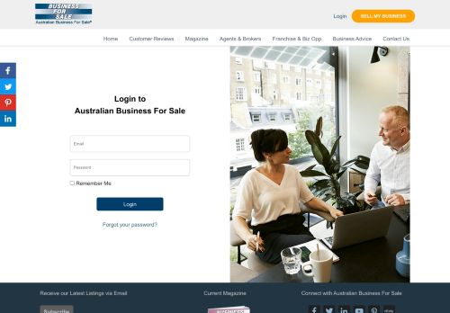 
                            5. Login - BusinessForSale.com.au - Australian Business For Sale