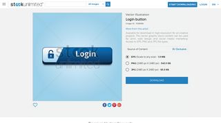 
                            12. Login button Vector Image - 1599084 | StockUnlimited