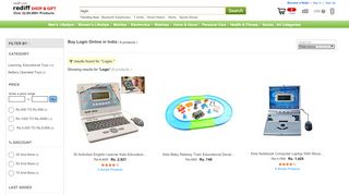 
                            12. Login: Buy login Online at Best Price in India - Rediff Shopping
