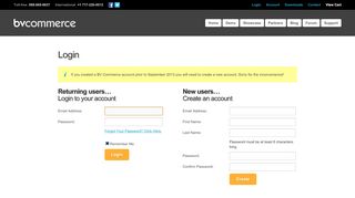 
                            8. Login - BV Commerce