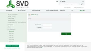 
                            6. LOGIN BVA 1 - SVD Büromanagement GmbH