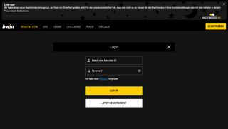 
                            1. Login - bwin