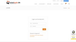 
                            1. Login - BWL & VWL online lernen - wiwiweb.de