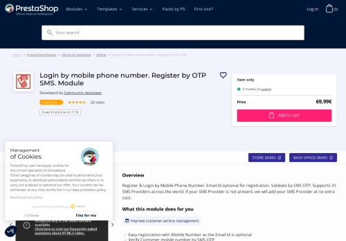 
                            9. Login by mobile phone number. Register by OTP SMS. - PrestaShop ...