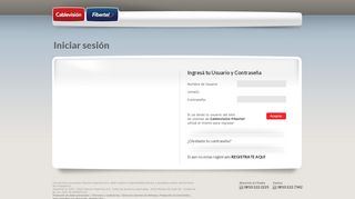 
                            4. Login · CablevisionFibertel