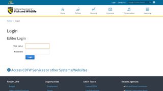
                            9. Login - California Department of Fish and Wildlife - CA.gov