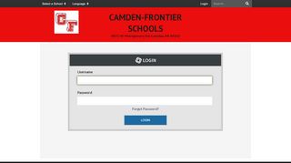 
                            12. Login - Camden-Frontier Schools