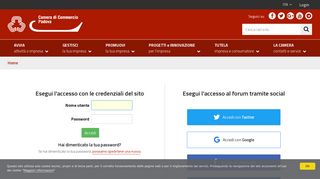 
                            13. Login - Camera di Commercio di Padova